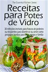 Book cover of Receitas para Potes de Vidro by Sarah Sophia