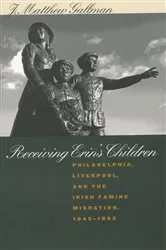 Book cover of Receiving Erin's Children by J. Matthew Gallman