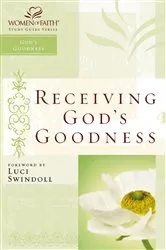 Book cover of Receiving God's Goodness by Unknown