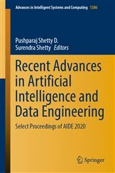 Book cover of Recent Advances in Artificial Intelligence and Data Engineering by Pushparaj Shetty D.