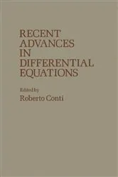 Book cover of Recent Advances in Differential Equations by Roberto Conti
