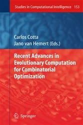 Book cover of Recent Advances in Evolutionary Computation for Combinatorial Optimization by Carlos Cotta