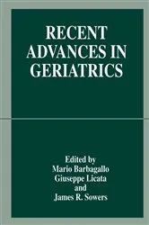 Book cover of Recent Advances in Geriatrics by Mario Barbagallo