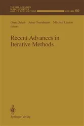 Book cover of Recent Advances in Iterative Methods by Gene Golub