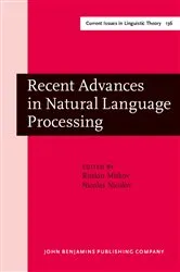 Book cover of Recent Advances in Natural Language Processing by Unknown