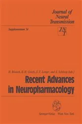 Book cover of Recent Advances in Neuropharmacology by H. BÃ¶nisch