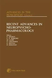 Book cover of Recent Advances in Neuropsycho-Pharmacology by B. Angrist