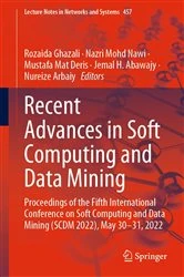 Book cover of Recent Advances in Soft Computing and Data Mining by Rozaida Ghazali