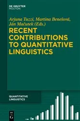 Book cover of Recent Contributions to Quantitative Linguistics by Unknown