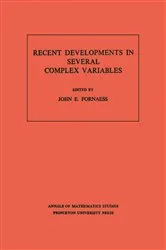 Book cover of Recent Developments in Several Complex Variables by Unknown