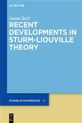 Book cover of Recent Developments in Sturm-Liouville Theory by Unknown