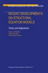 Book cover of Recent Developments on Structural Equation Models by Kees van Montfort
