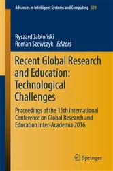Book cover of Recent Global Research and Education: Technological Challenges by Ryszard Jabłoński