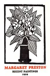 Book cover of Recent Paintings 1929 by Margaret Preston