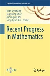Book cover of Recent Progress in Mathematics by Unknown