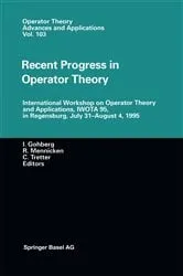 Book cover of Recent Progress in Operator Theory by Unknown