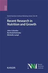 Book cover of Recent Research in Nutrition and Growth by John Colombo