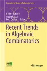 Book cover of Recent Trends in Algebraic Combinatorics by Hélène Barcelo