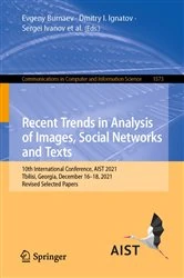 Book cover of Recent Trends in Analysis of Images, Social Networks and Texts by Evgeny Burnaev