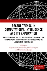 Book cover of Recent Trends in Computational Intelligence and Its Application by Sugumaran D