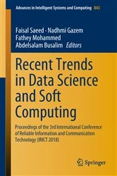 Book cover of Recent Trends in Data Science and Soft Computing by Faisal Saeed