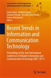 Book cover of Recent Trends in Information and Communication Technology by Faisal Saeed