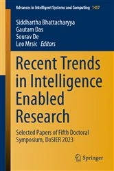 Book cover of Recent Trends in Intelligence Enabled Research by Siddhartha Bhattacharyya