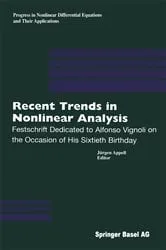 Book cover of Recent Trends in Nonlinear Analysis by Unknown