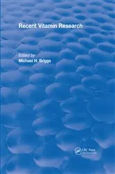 Book cover of Recent Vitamin Research (1984) by Briggs Michael