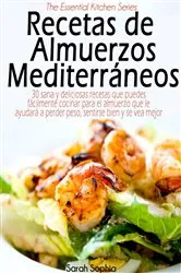 Book cover of Recetas de Almuerzos Mediterráneos by Sarah Sophia