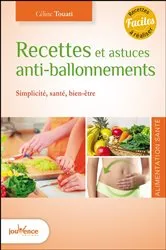 Book cover of Recettes et astuces anti-ballonnements by Céline Touati