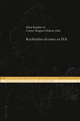 Book cover of Recherches récentes en FLE by Demeter Michael Ikonomu