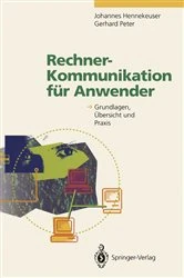Book cover of Rechner-Kommunikation für Anwender by Johannes Hennekeuser