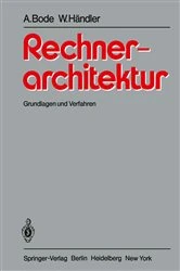 Book cover of Rechnerarchitektur by Arndt Bode