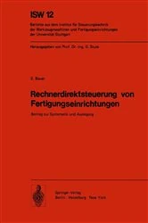 Book cover of Rechnerdirektsteuerung von Fertigungseinrichtungen by E. Bauer
