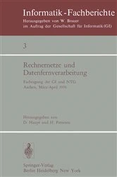 Book cover of Rechnernetze und Datenfernverarbeitung by D. Haupt