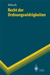 Book cover of Recht der Ordnungswidrigkeiten by Unknown