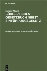 Book cover of Recht der Schuldverhältnisse (3rd ed.) by Gottlieb Planck