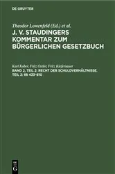 Book cover of Recht der Schuldverhältnisse. Teil 2: §§ 433–610 (10th ed.) by Unknown