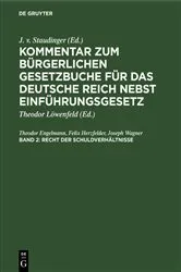 Book cover of Recht der Schuldverhältnisse by Julius von Staudinger