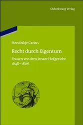 Book cover of Recht durch Eigentum by Hendrikje Carius