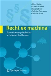 Book cover of Recht ex machina by Oliver Raabe