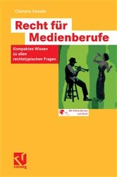 Book cover of Recht für Medienberufe by Clemens Kaesler