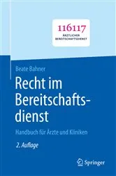 Book cover of Recht im Bereitschaftsdienst (2nd ed.) by Unknown