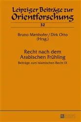 Book cover of Recht nach dem Arabischen Fruehling by Unknown