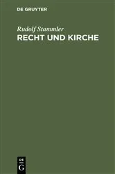 Book cover of Recht und Kirche by Rudolf Stammler
