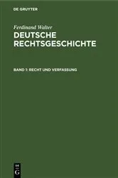 Book cover of Recht und Verfassung (2nd ed.) by Ferdinand Walter