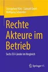 Book cover of Rechte Akteure im Betrieb by Seongcheol Kim