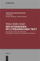 Book cover of Rechtsdenken im literarischen Text by Unknown