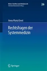 Book cover of Rechtsfragen der Systemmedizin by Unknown